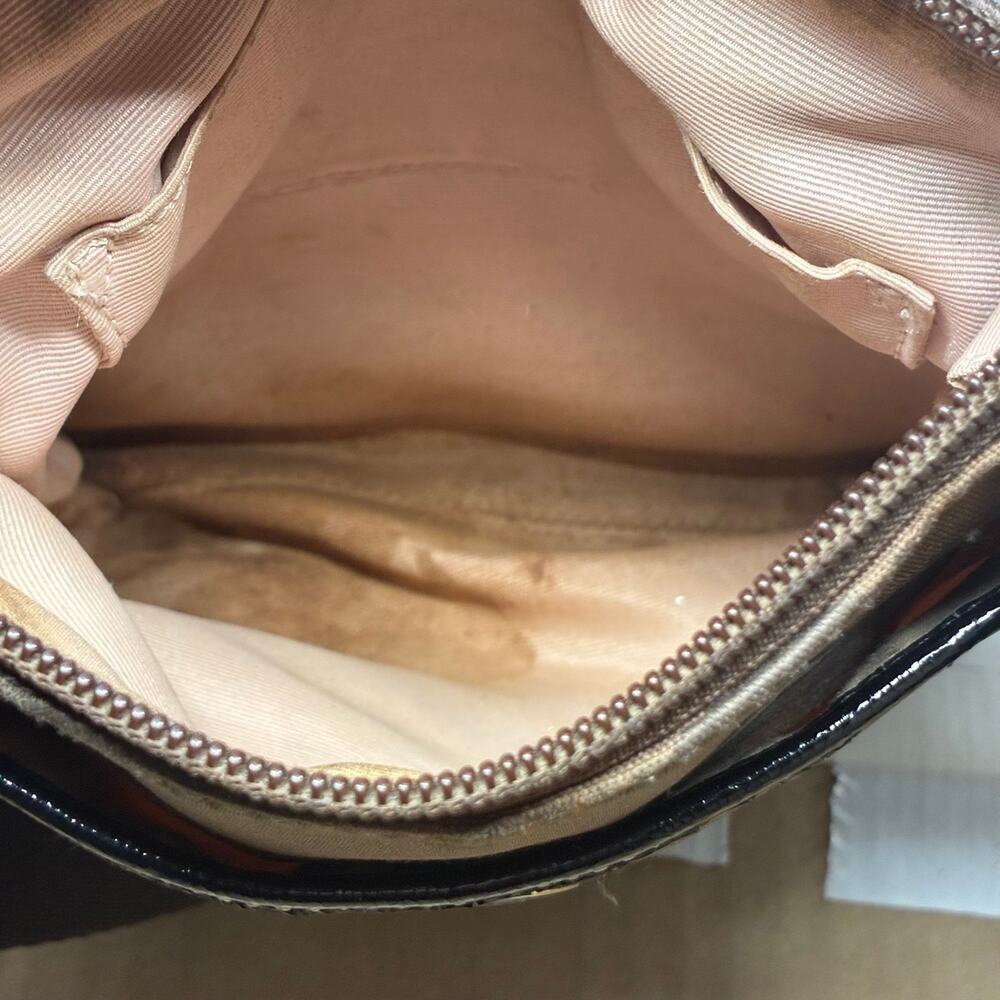 Coach Signature Monogram Canvas Crossbody Bag Jacquard C - Picture 6 of 7
